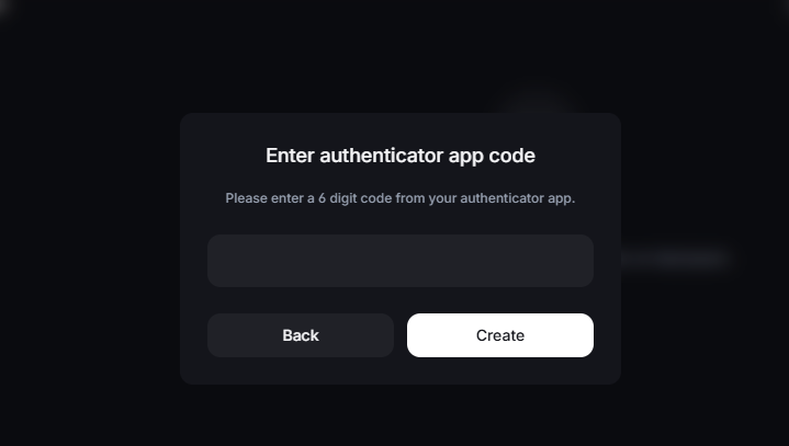 Step 3: Complete Authentication