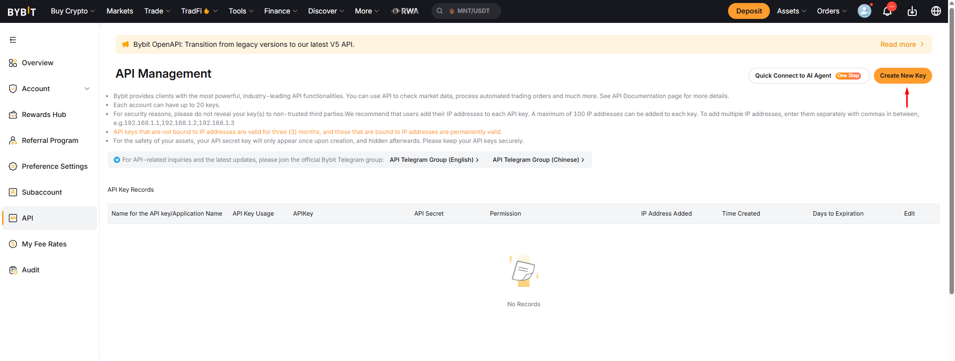 Step 1: Open API Management
