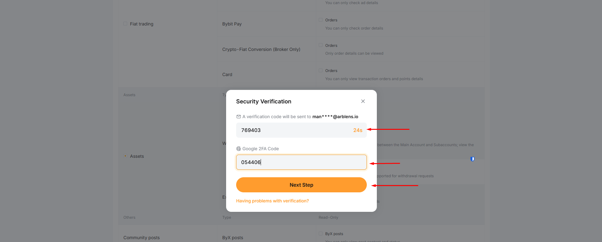 Step 6: Complete Security Verification